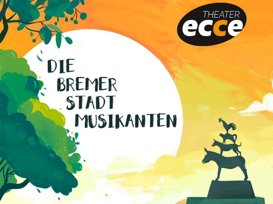 Grafik Sujet stadtmusikanten &copy; Theater Ecce