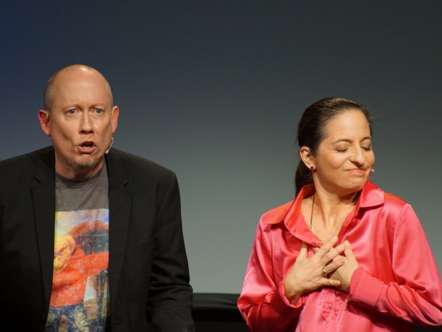 Caroline Athanasiadis & Klaus Oppitz © Sole Goscinsky