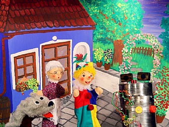 Kasperl und die klappernde Mülltonne